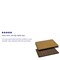 Emma and Oliver 24"x42" Rectangular Table Top with Reversible Laminate Top